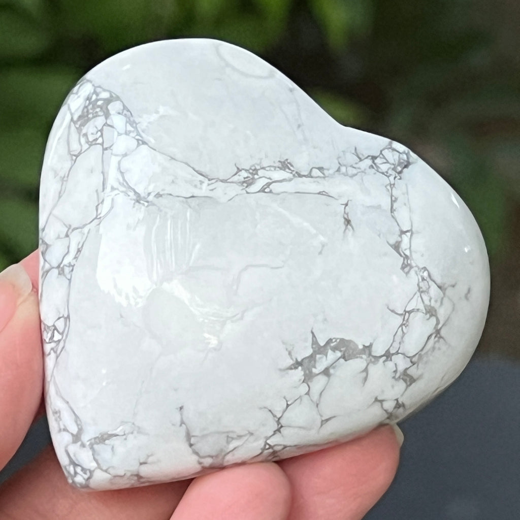 Inima howlit alb model 2, pietre semipretioase - druzy.ro 3 
