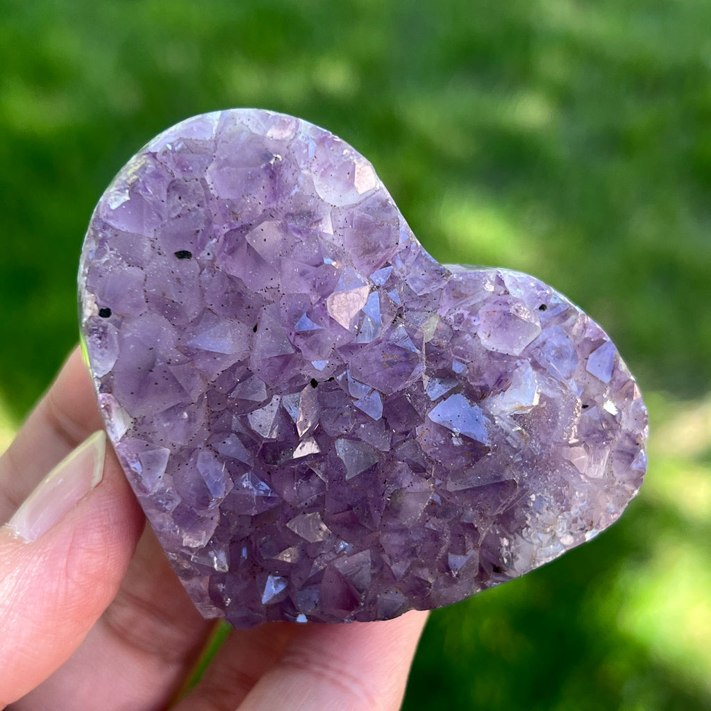 Inima ametist model 5, pietre semipretioase - druzy.ro 7 