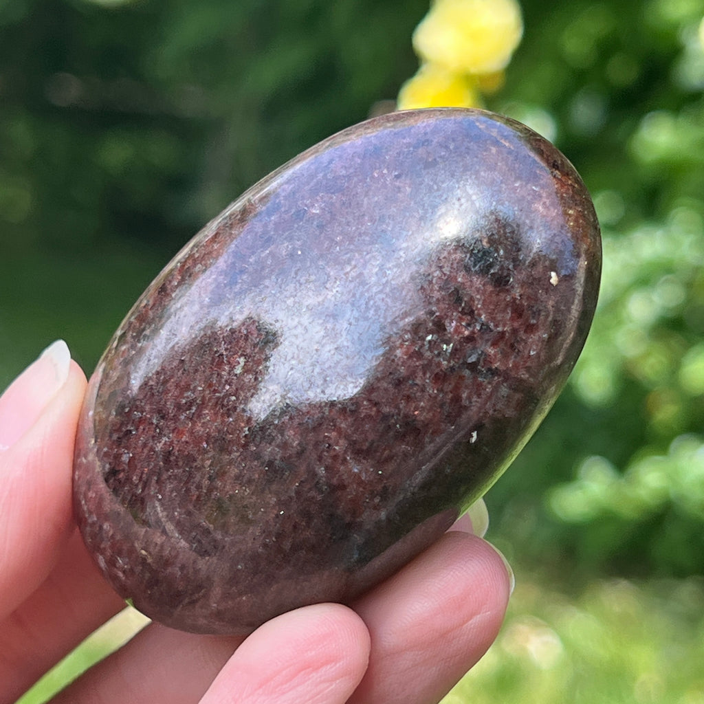 Granat palmstone model 4, pietre semipretioase - druzy.ro 2 