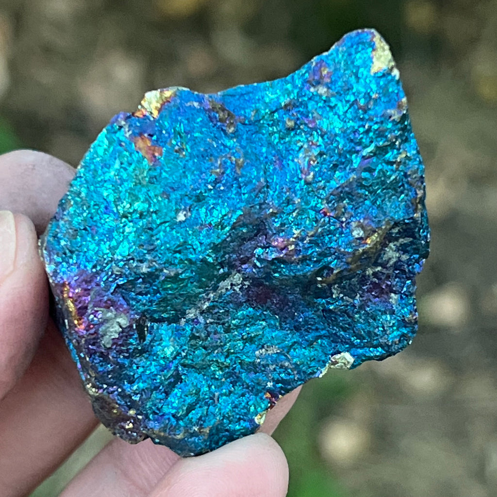 Calcopirita iridescentă din Mexic model 6, pietre semipretioase - druzy.ro 1 