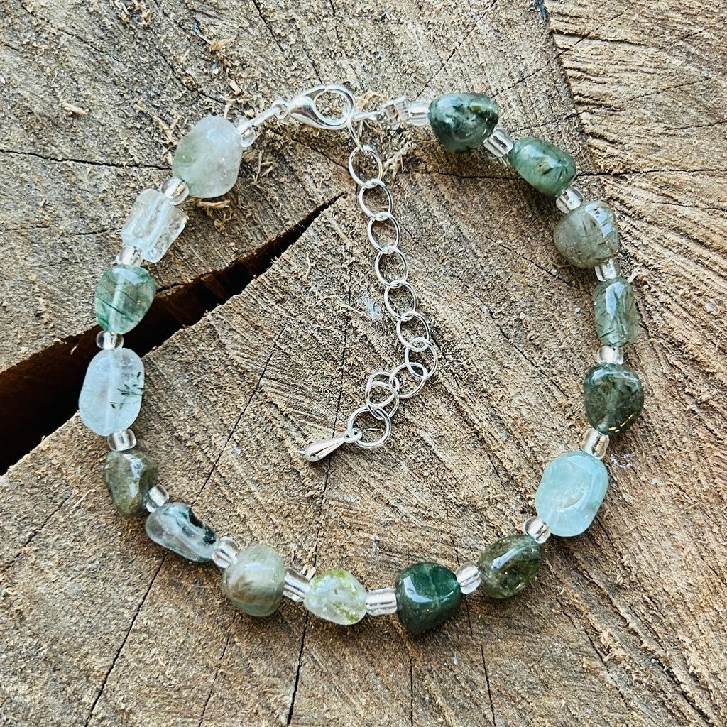 Bratara cuart tibetan Joy Tumble, pietre semipretioase - druzy.ro 2 