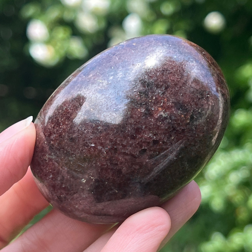 Granat palmstone model 4, pietre semipretioase - druzy.ro 1 