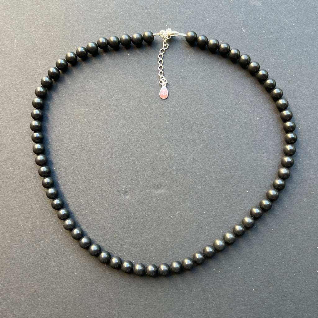 Colier shungit Noir #101, pietre semipretioase - druzy.ro 4 
