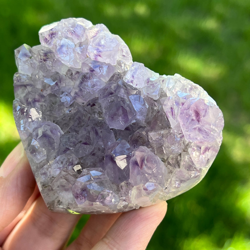 Inima ametist model 4, pietre semipretioase - druzy.ro 1 