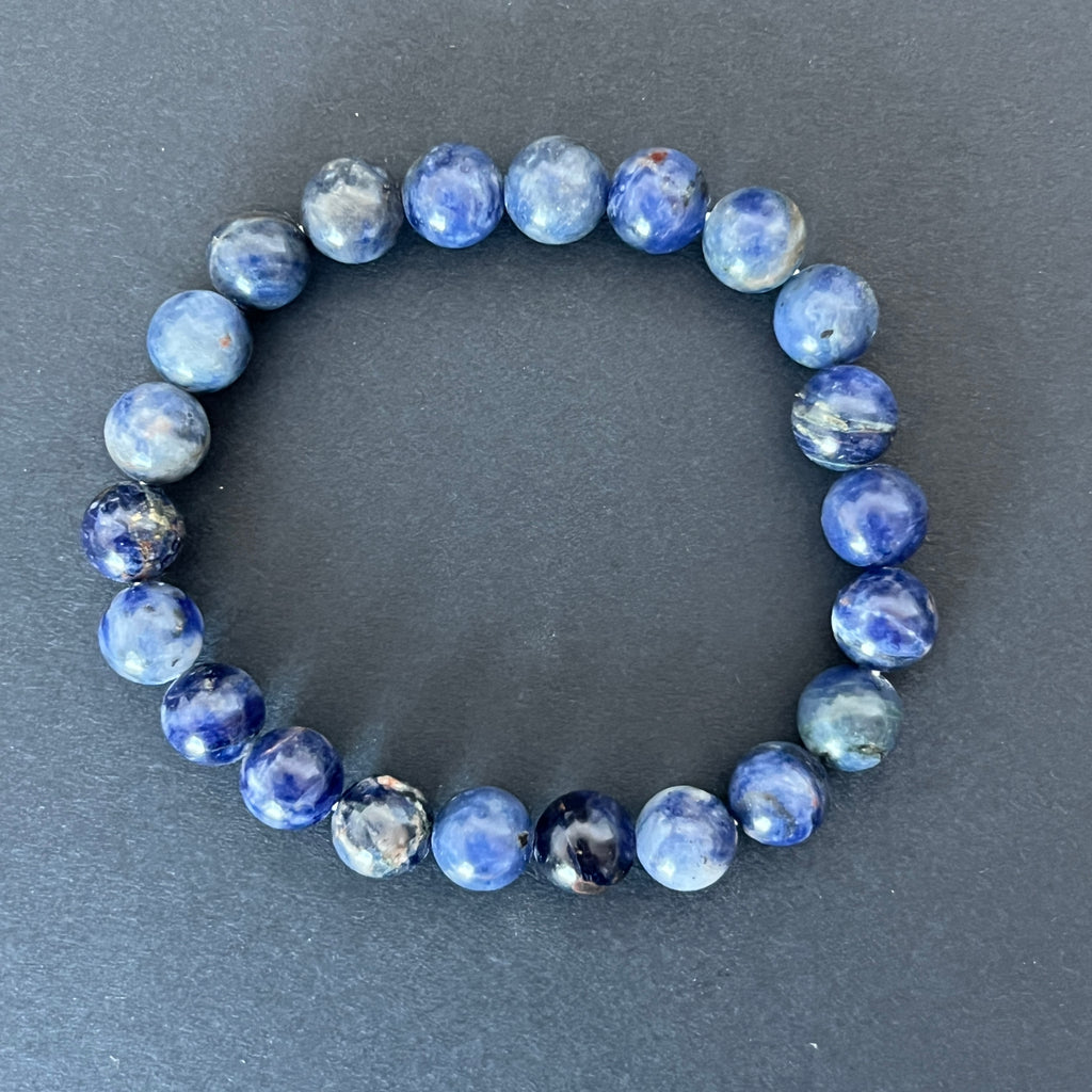 Bratara sodalit sfere 8 mm, pietre semipretioase - druzy.ro 2 