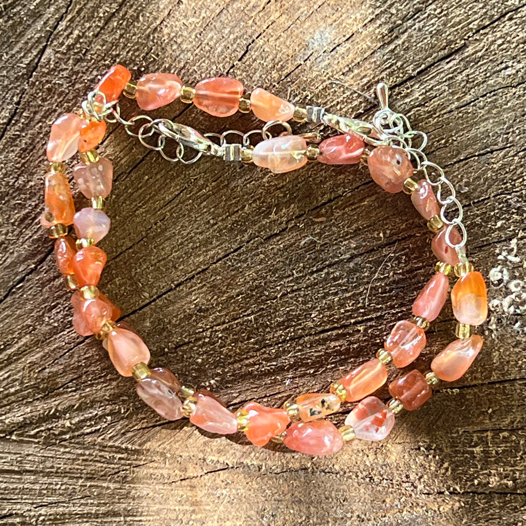 Bratara carneol Joy Tumble, pietre semipretioase - druzy.ro 3 