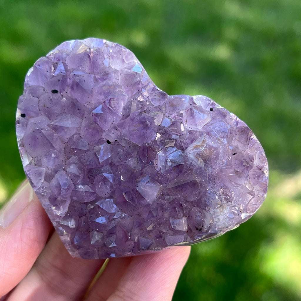 Inima ametist model 5, pietre semipretioase - druzy.ro 2 