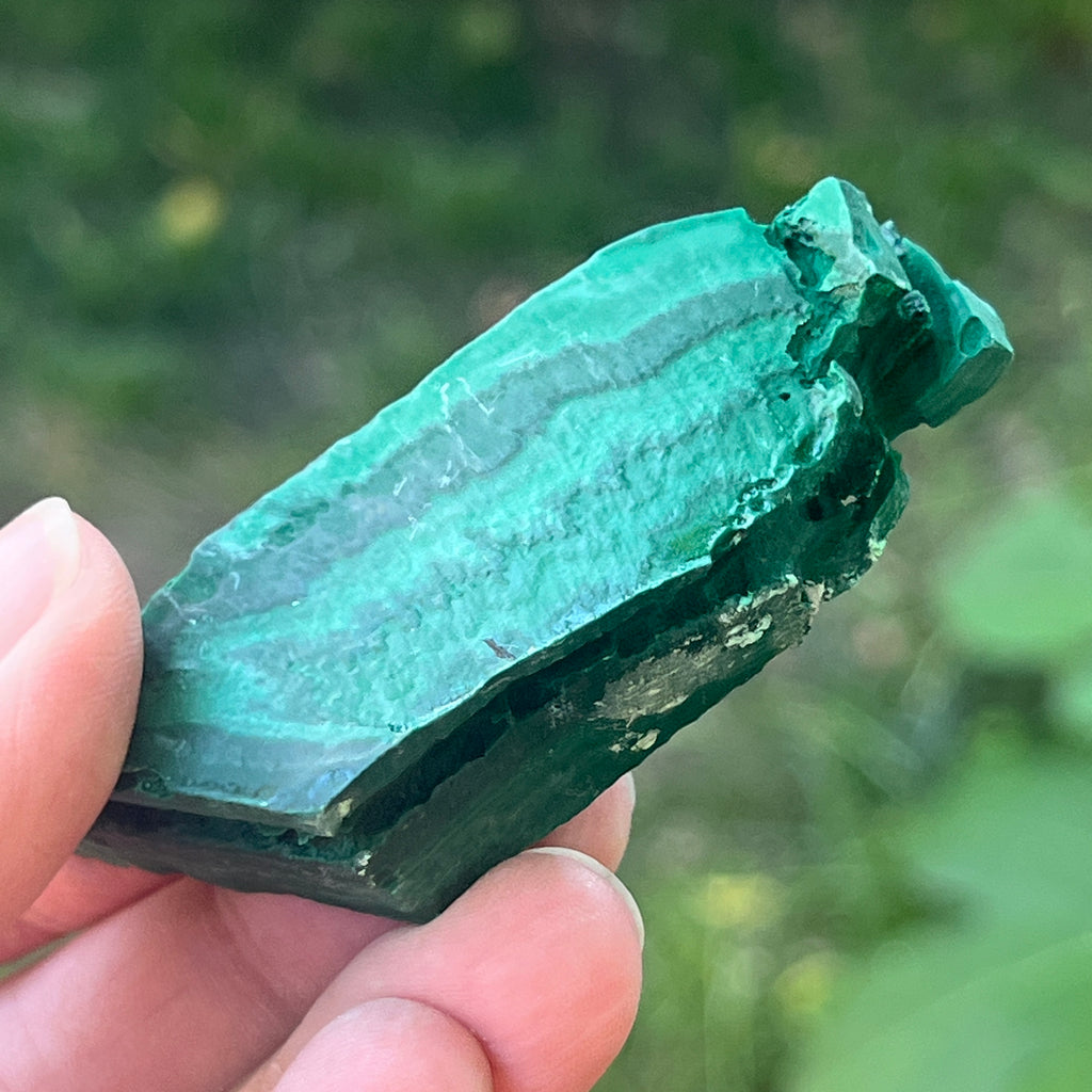 Malachit piatra bruta | Model 11, pietre semipretioase - druzy.ro 1 