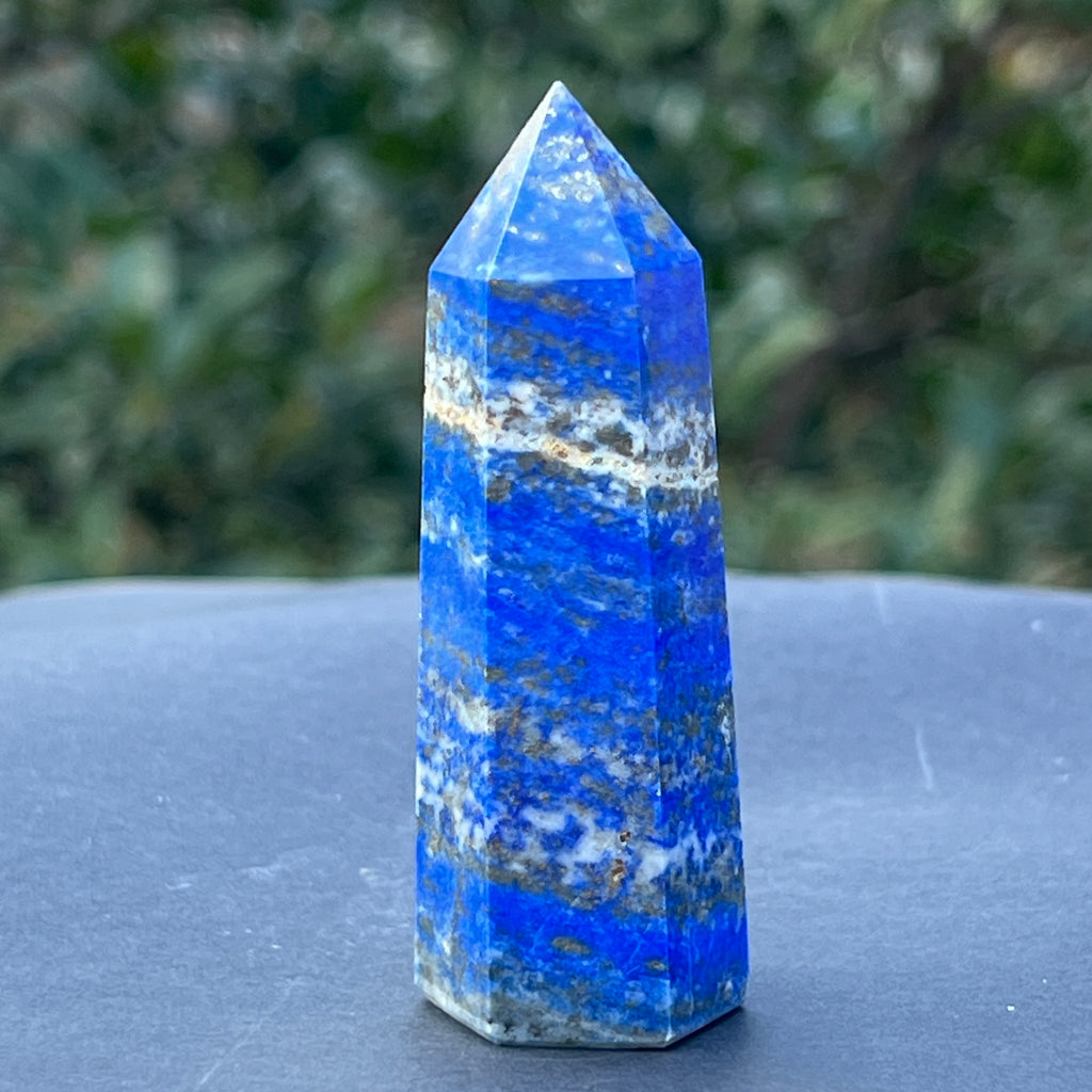 Turn/obelisc lapis lazuli m25, pietre semipretioase - druzy.ro 2 