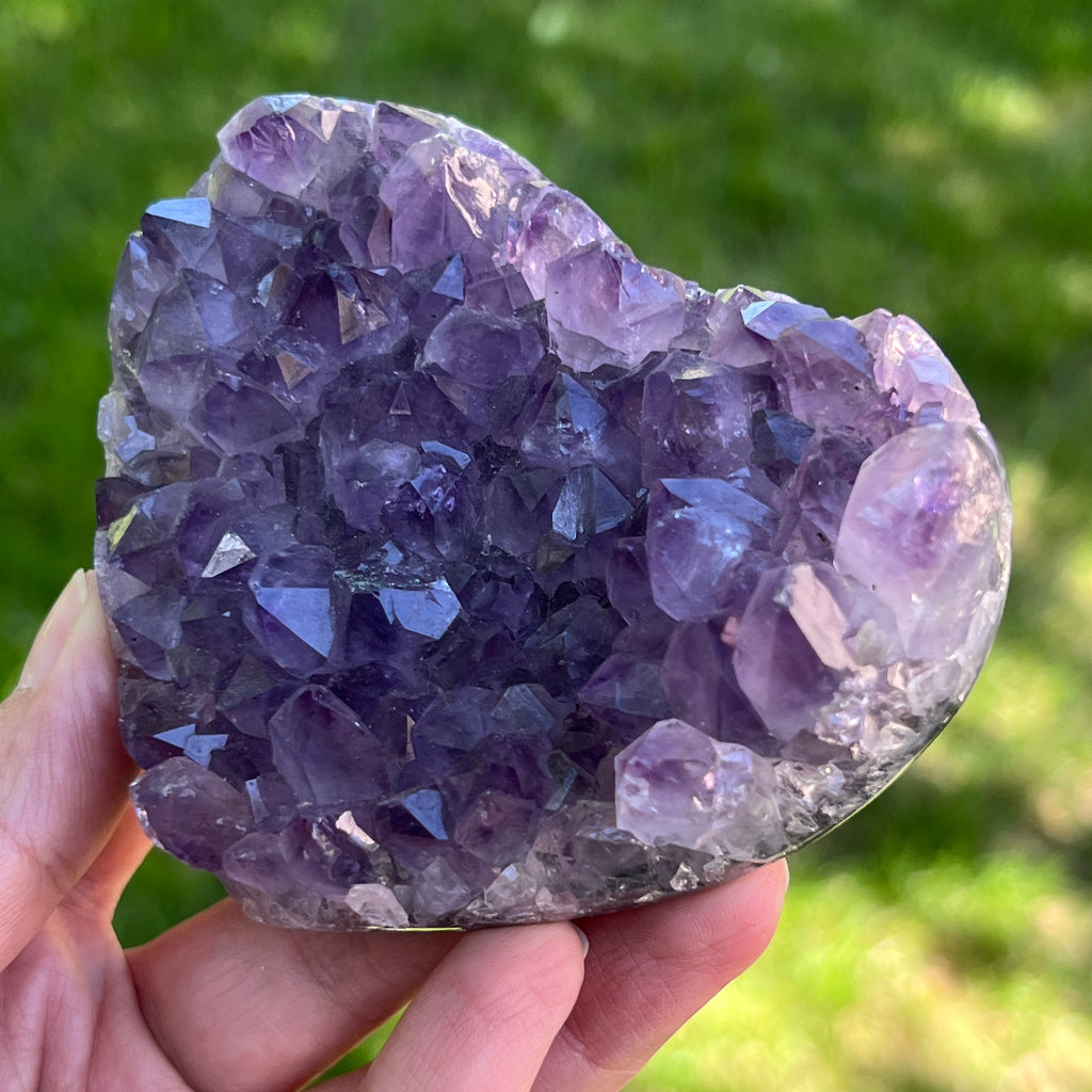 Inima ametist model 10, pietre semipretioase - druzy.ro 3 