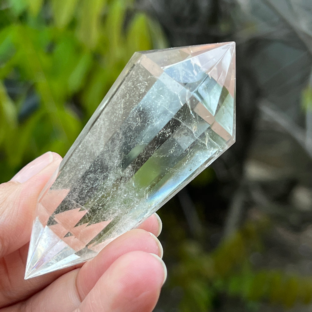 Bagheta cuart vogel, 12 fete, Brazilia model 2, pietre semipretioase - druzy.ro 1 