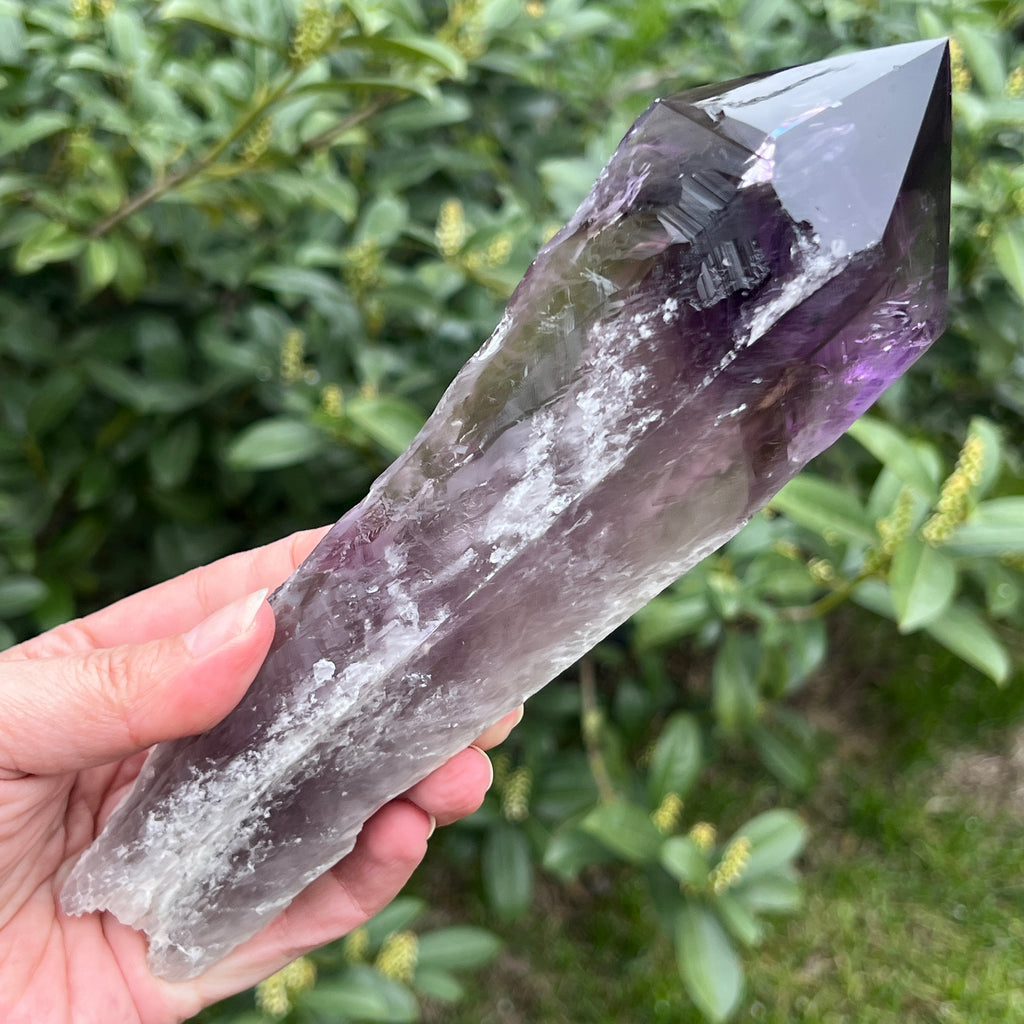 Varf ametist Bahia XL model 4, calitatate AAA, pietre semipretioase - druzy.ro 3 