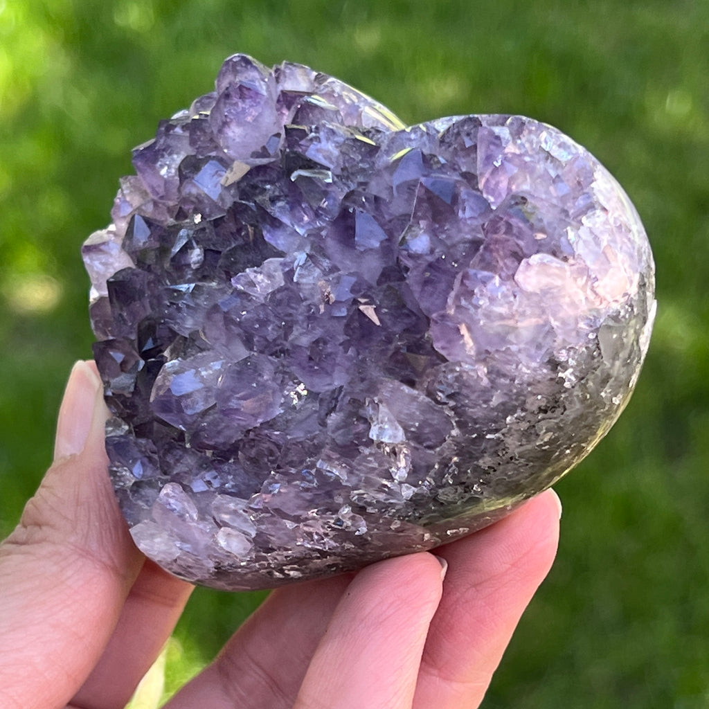 Inima ametist model 16, pietre semipretioase - druzy.ro 3 