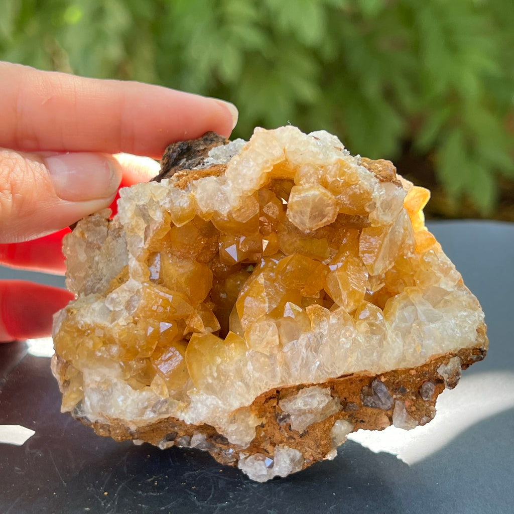 Cluster cuart lamaie, golden healer 5A/12, Zambia, pietre semipretioase - druzy.ro 7