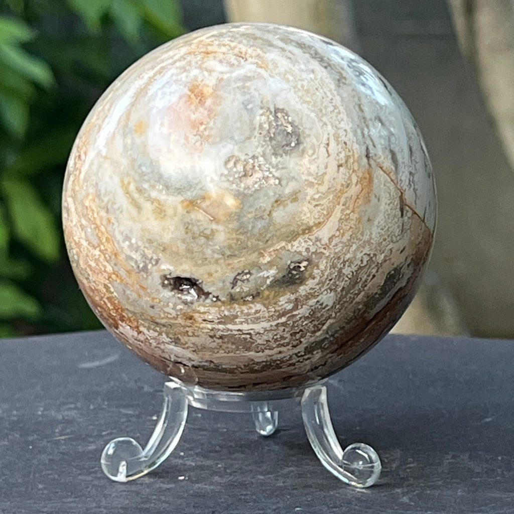 Sfera jasp ocean model 8, pietre semipretioase - druzy.ro 4 