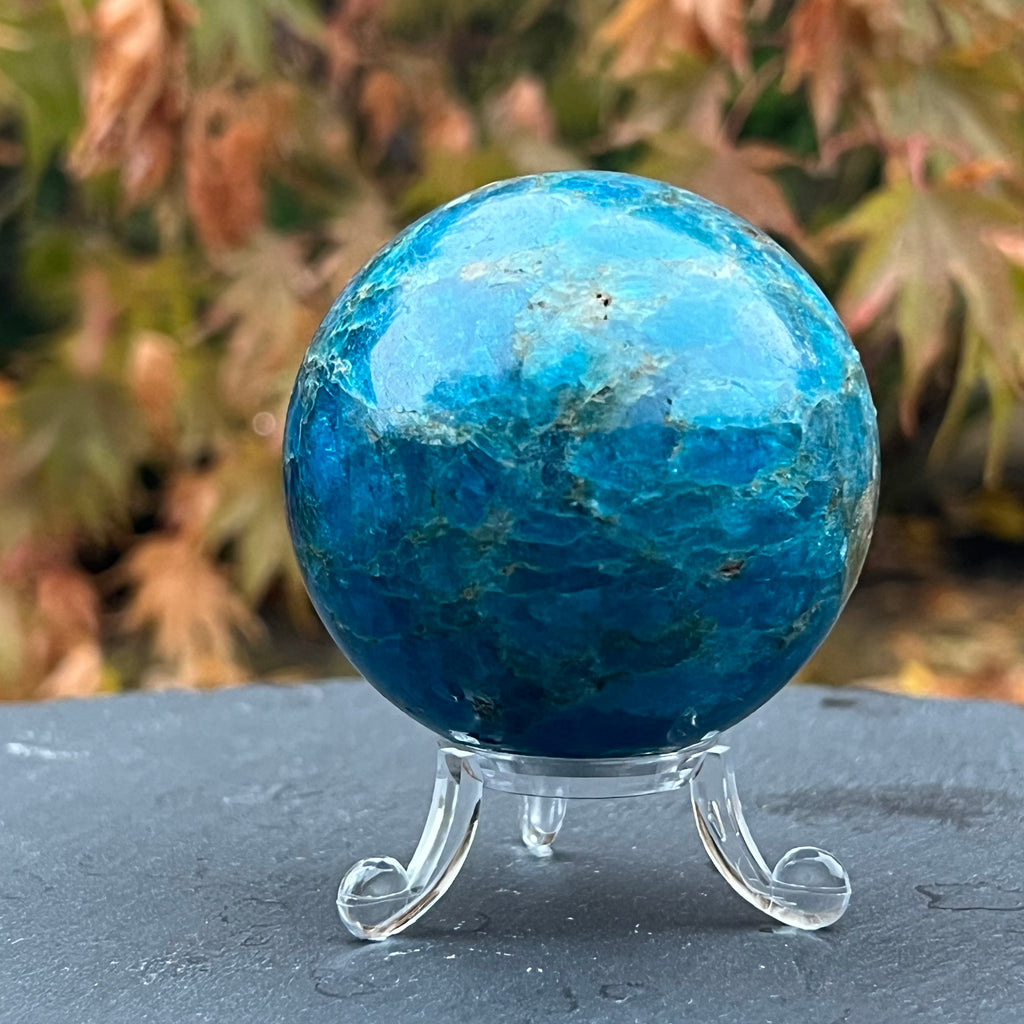 Apatit sfera m4, 6.7 cm, druzy.ro, cristale 6