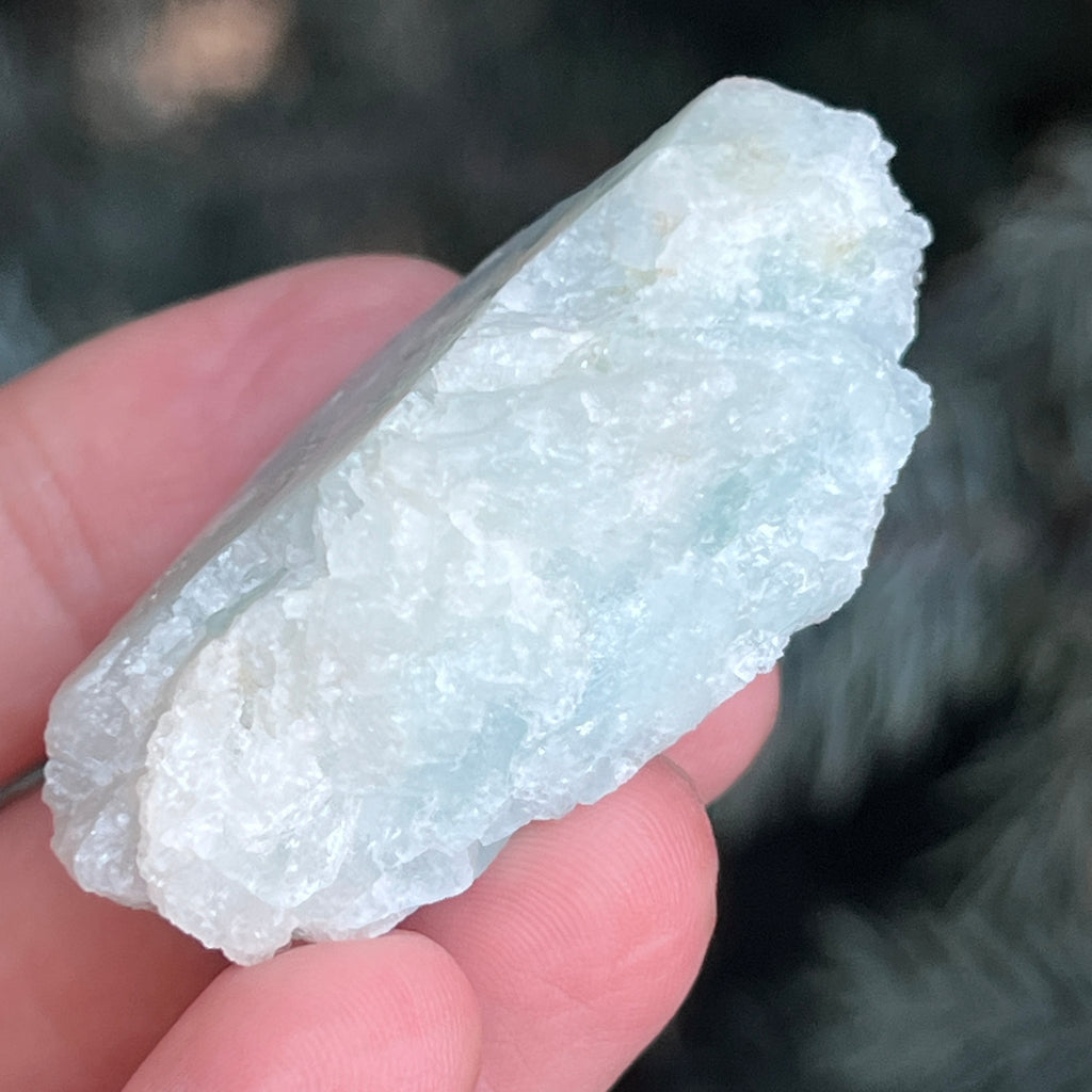 Acvamarin Pakistan piatra bruta model pk18, pietre semipretioase - druzy.ro 3 