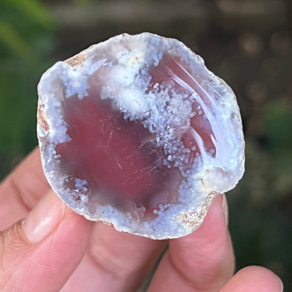 Agat de Botswana, nodul agat river model 6, pietre semipretioase - druzy.ro 4 