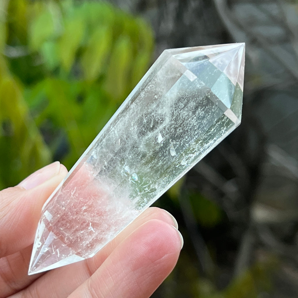 Bagheta cuart vogel, 12 fete, Brazilia model 1, pietre semipretioase - druzy.ro 2 