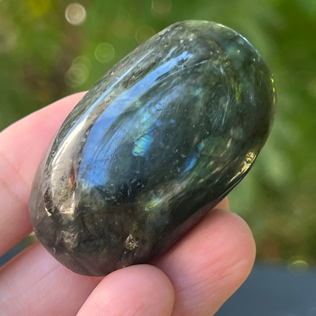 Labradorit palm stone m23, pietre semipretioase - druzy.ro 3 