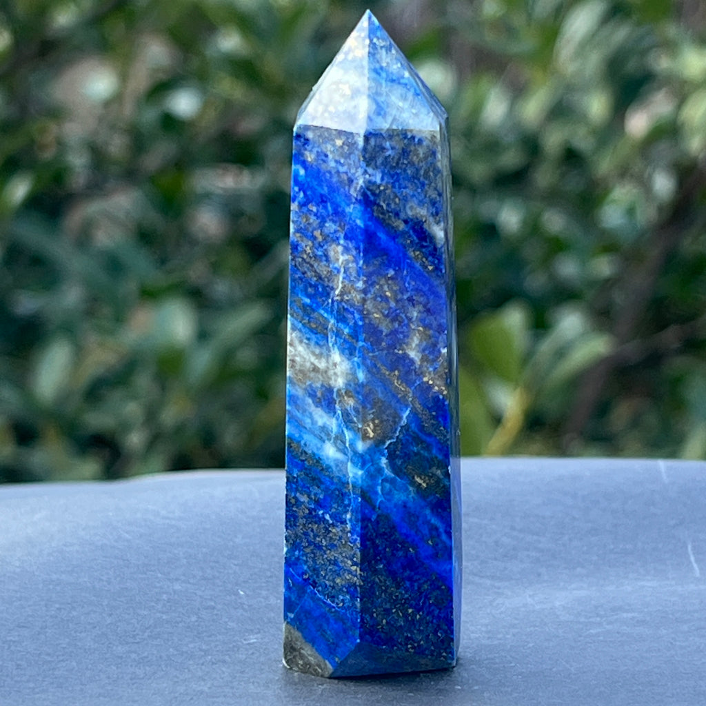 Turn/obelisc lapis lazuli m26, pietre semipretioase - druzy.ro 1 