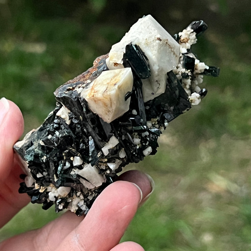 Cluster egirin cuart fumuriu/negru Zomba m22, pietre semipretioase - druzy.ro 9 