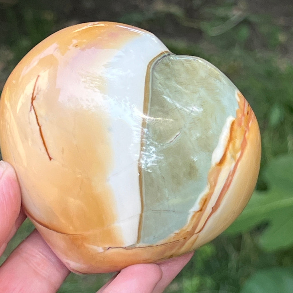 Inima jasp policrom | Model 5, pietre semipretioase - druzy.ro 4 