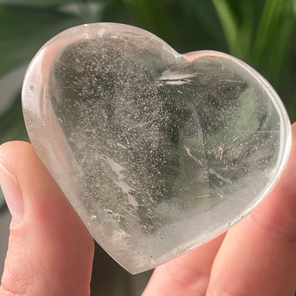 Inima cristal de stanca/cuart incolor m7, pietre semipretioase - druzy.ro 3 
