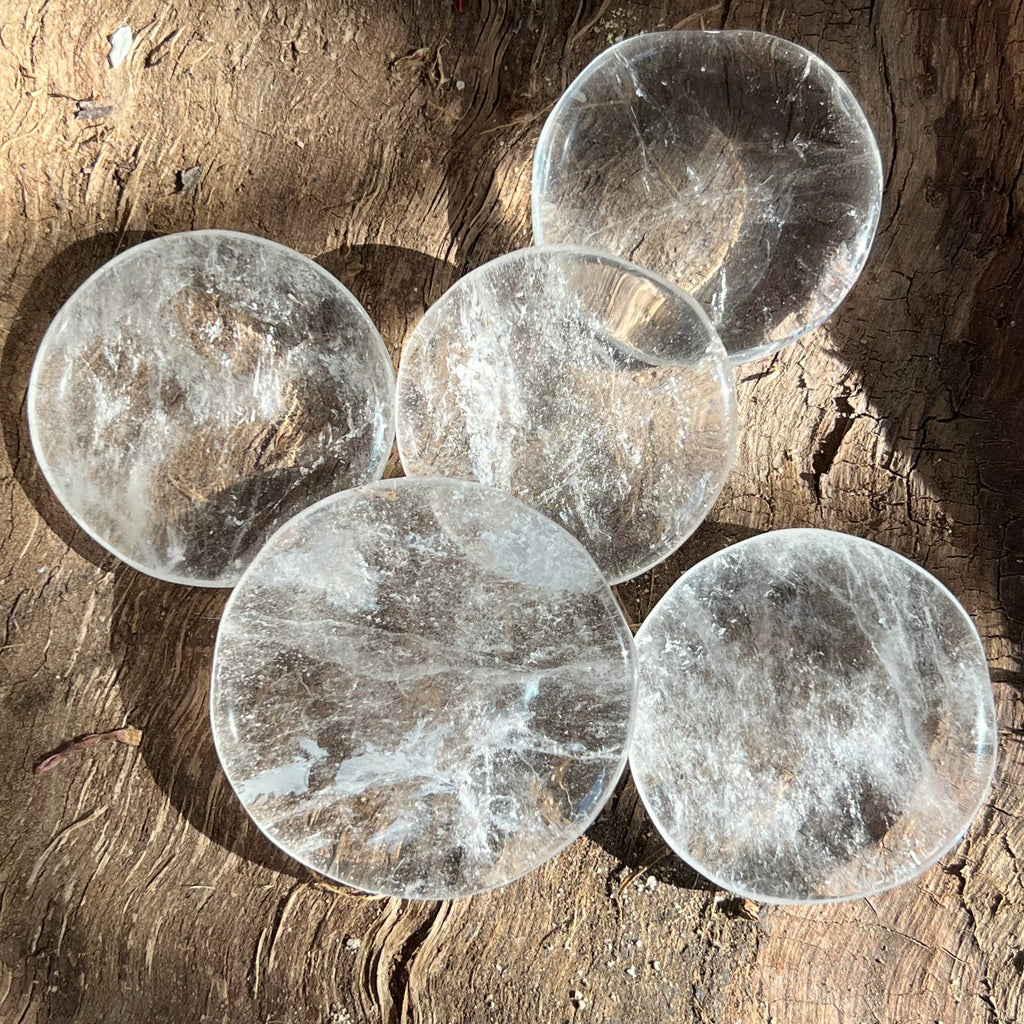Palmstone cuart incolor/cristal de stanca 4-5 cm, druzy.ro, pietre semipretioase 2