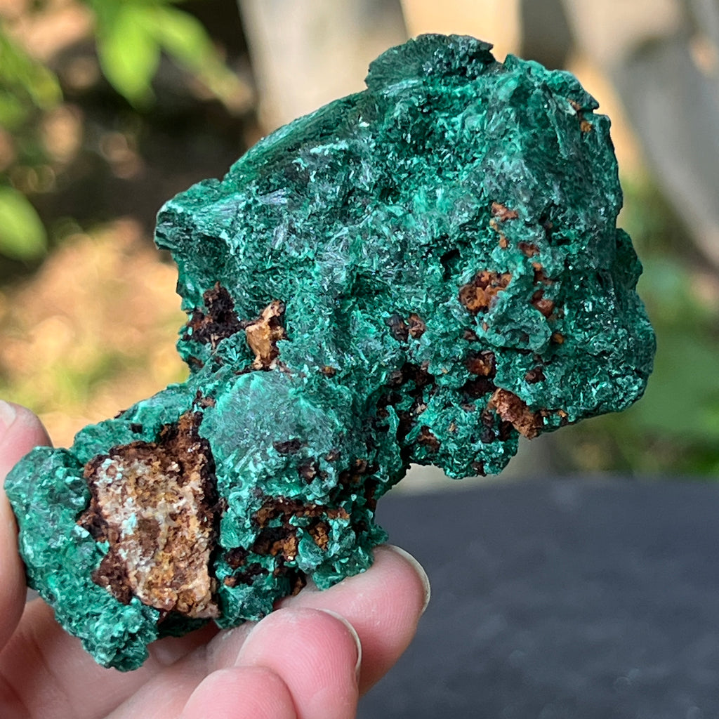 Malachit matasos piatra bruta m17, pietre semipretioase - druzy.ro 3 