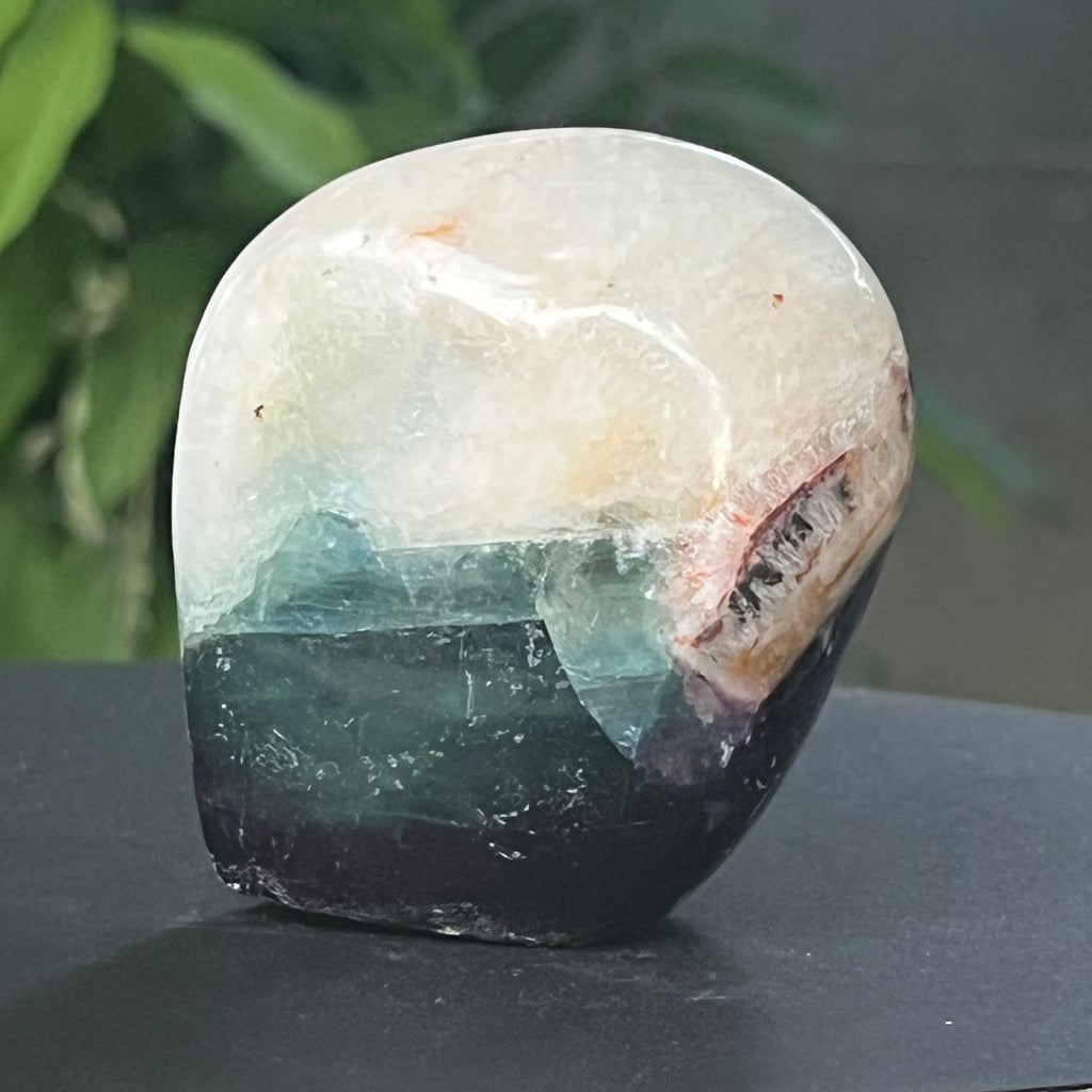 Fluorit verde structura forma libera model 12, pietre semipretioase - druzy.ro 2 