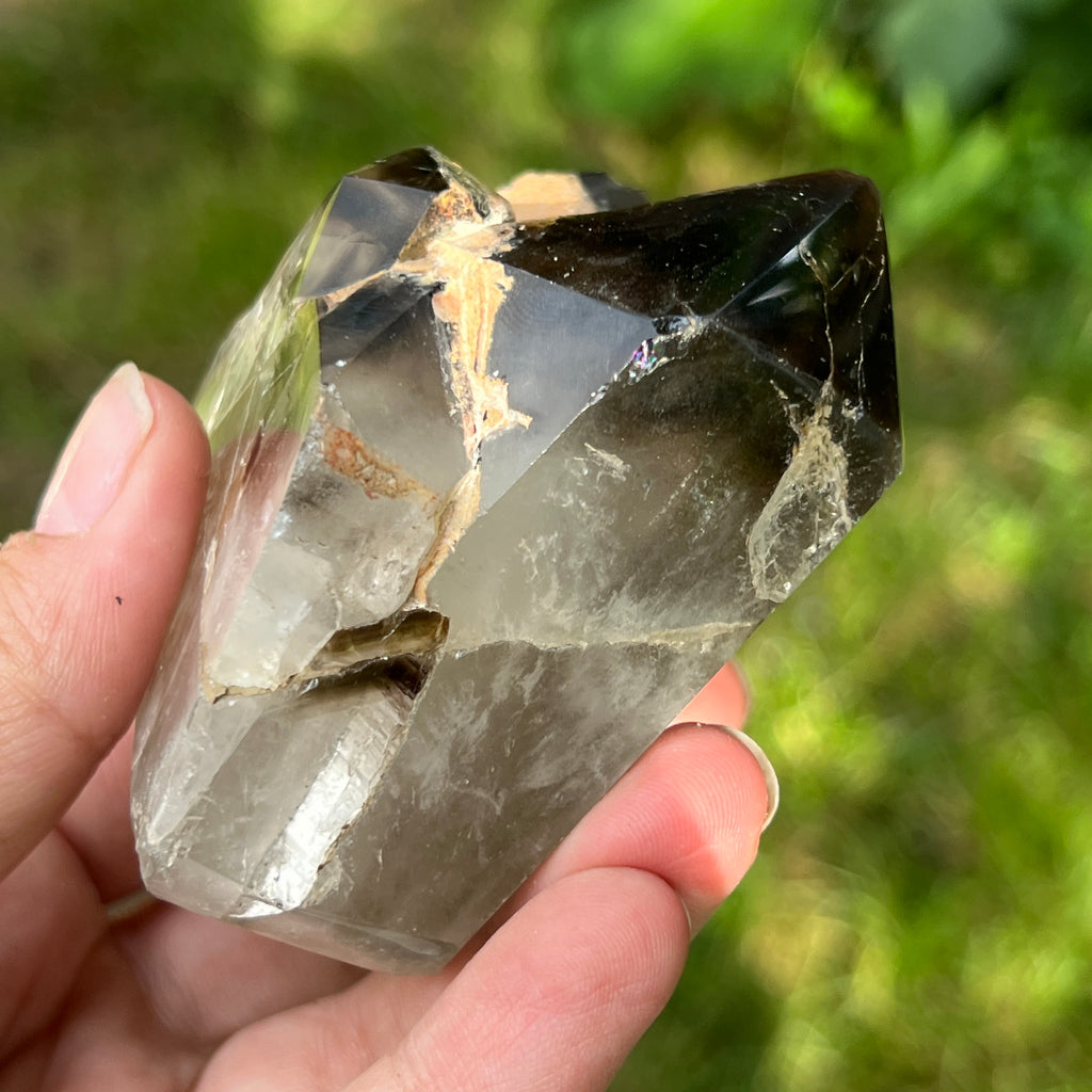 Varf brut cuart fumuriu | Model L9, pietre semipretioase - druzy.ro 3 