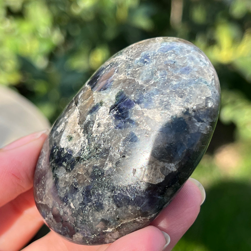 Palmstone Iolit (safir de apa) din Madagascar model 5, pietre semipretioase - druzy.ro 7 