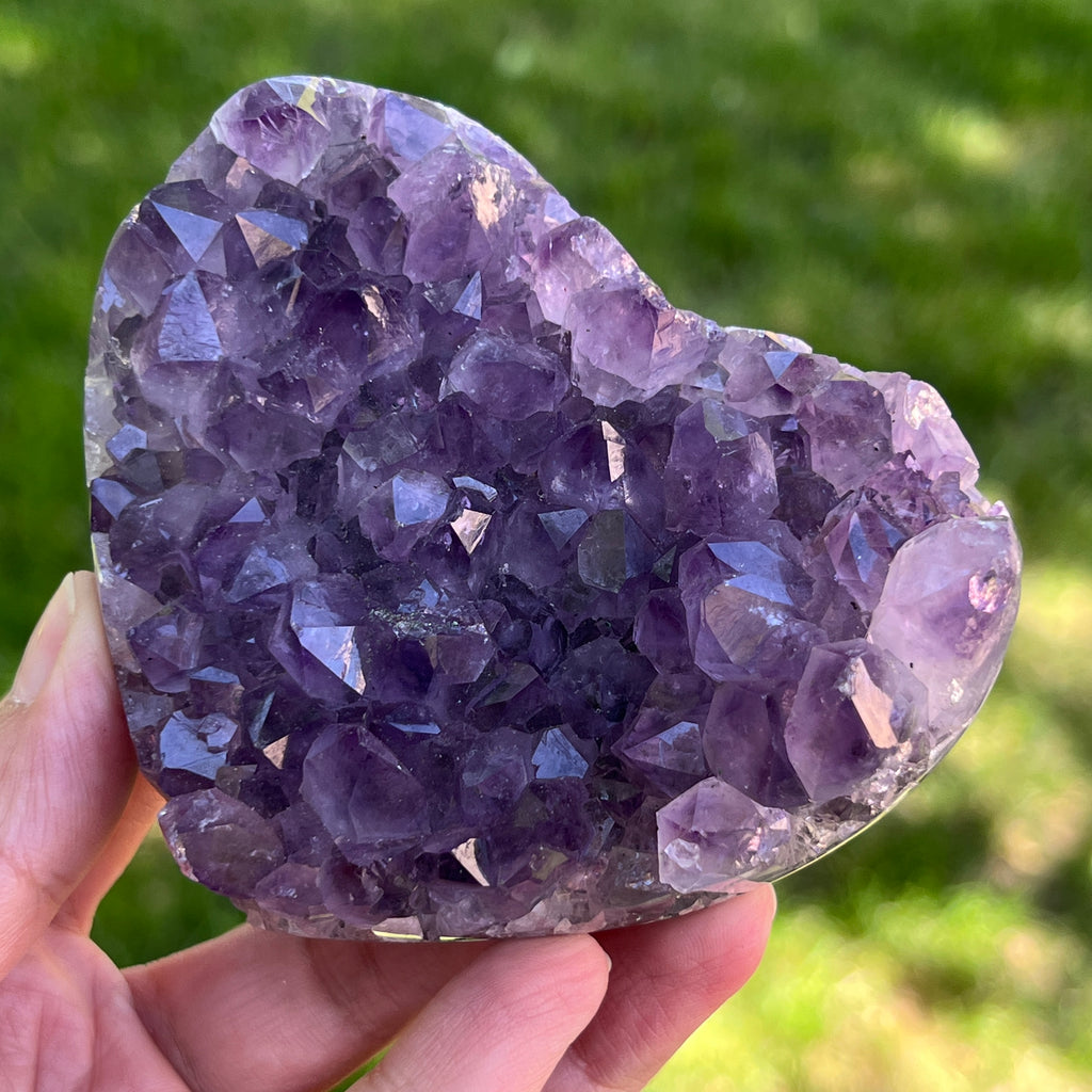 Inima ametist model 10, pietre semipretioase - druzy.ro 2 