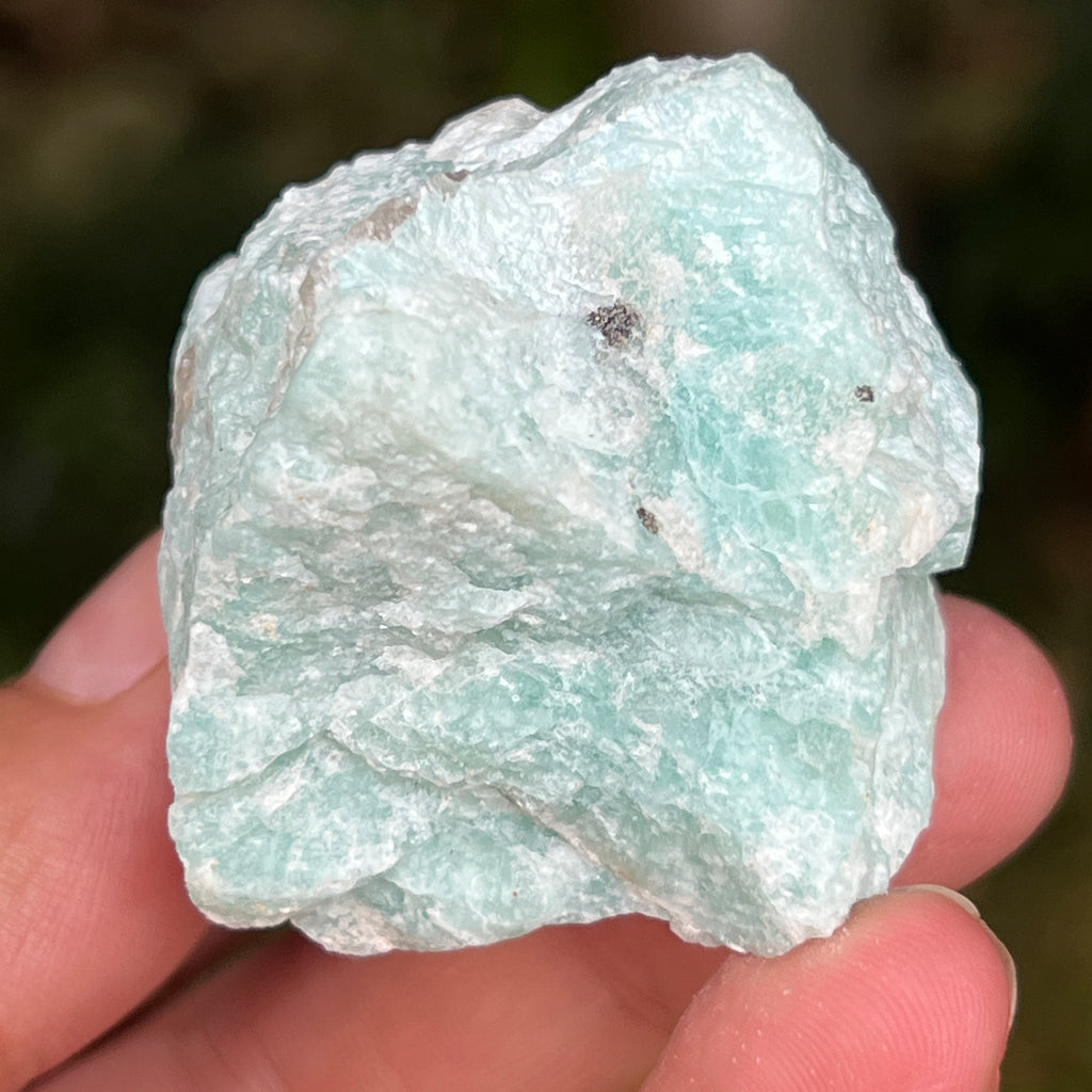 Amazonit piatra bruta din Brazilia model 5, pietre semipretioase - druzy.ro 1 
