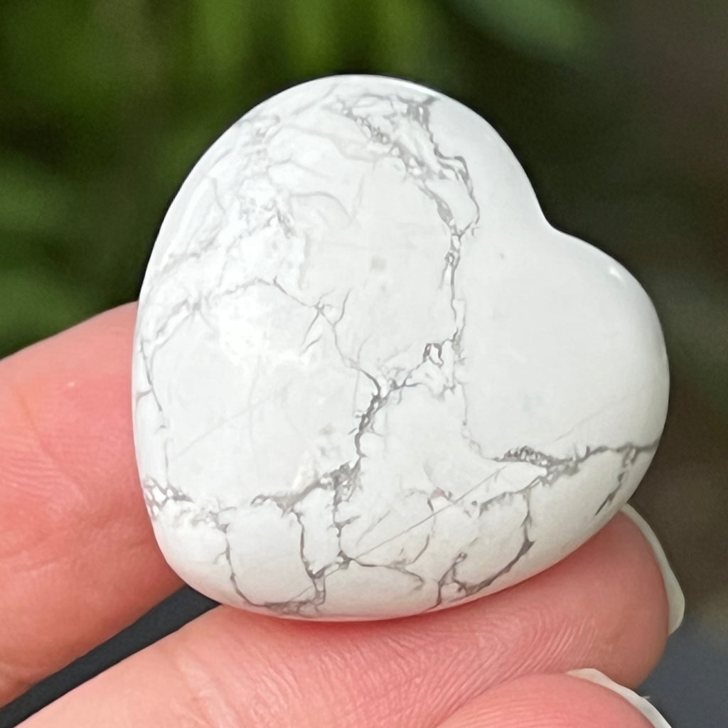 Inima howlit alb model 1, pietre semipretioase - druzy.ro 3 