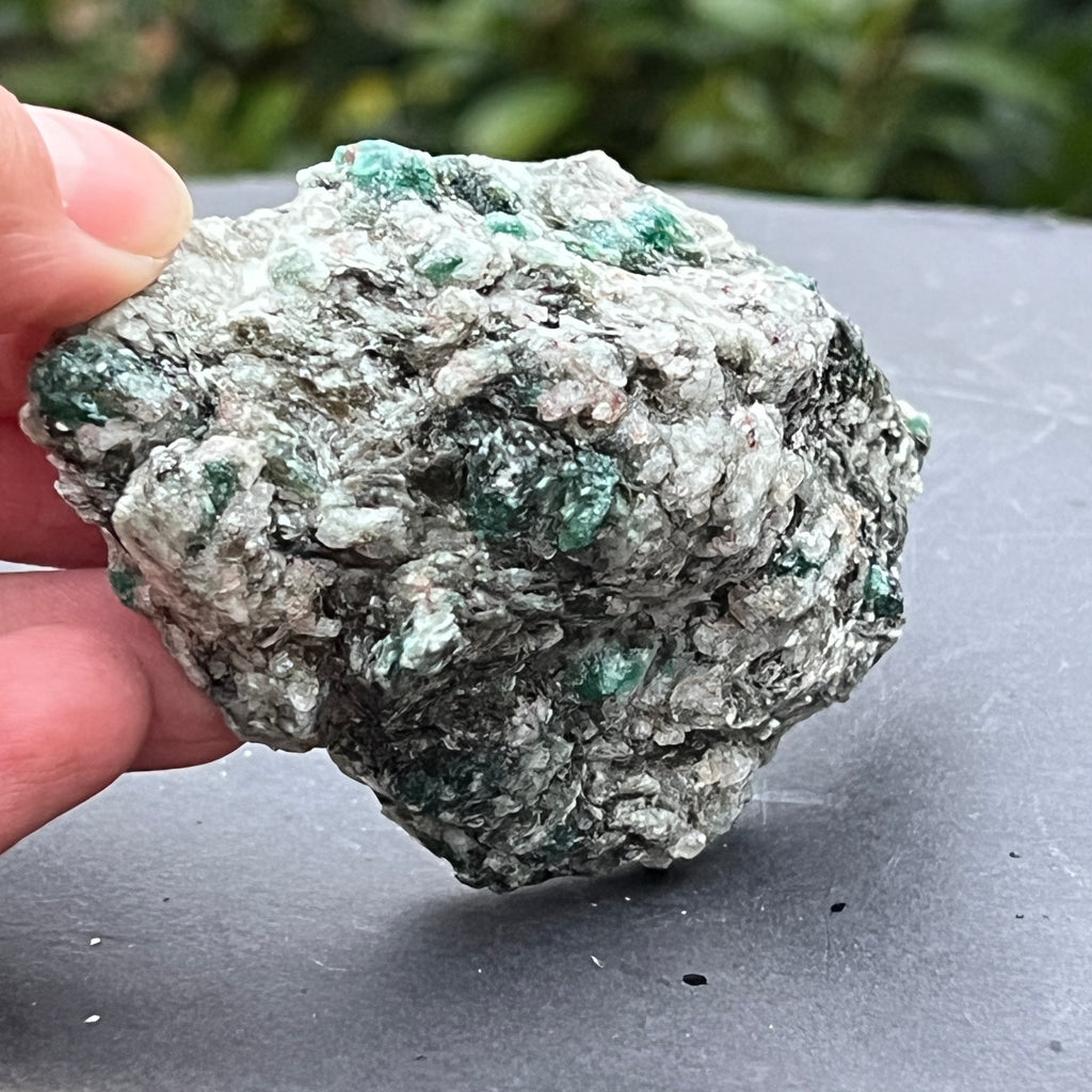 Smarald in matrice piatra bruta model 4, pietre semipretioase - druzy.ro 4 