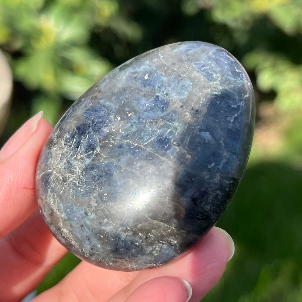 Palmstone Iolit (safir de apa) din Madagascar model 7, pietre semipretioase - druzy.ro 6 