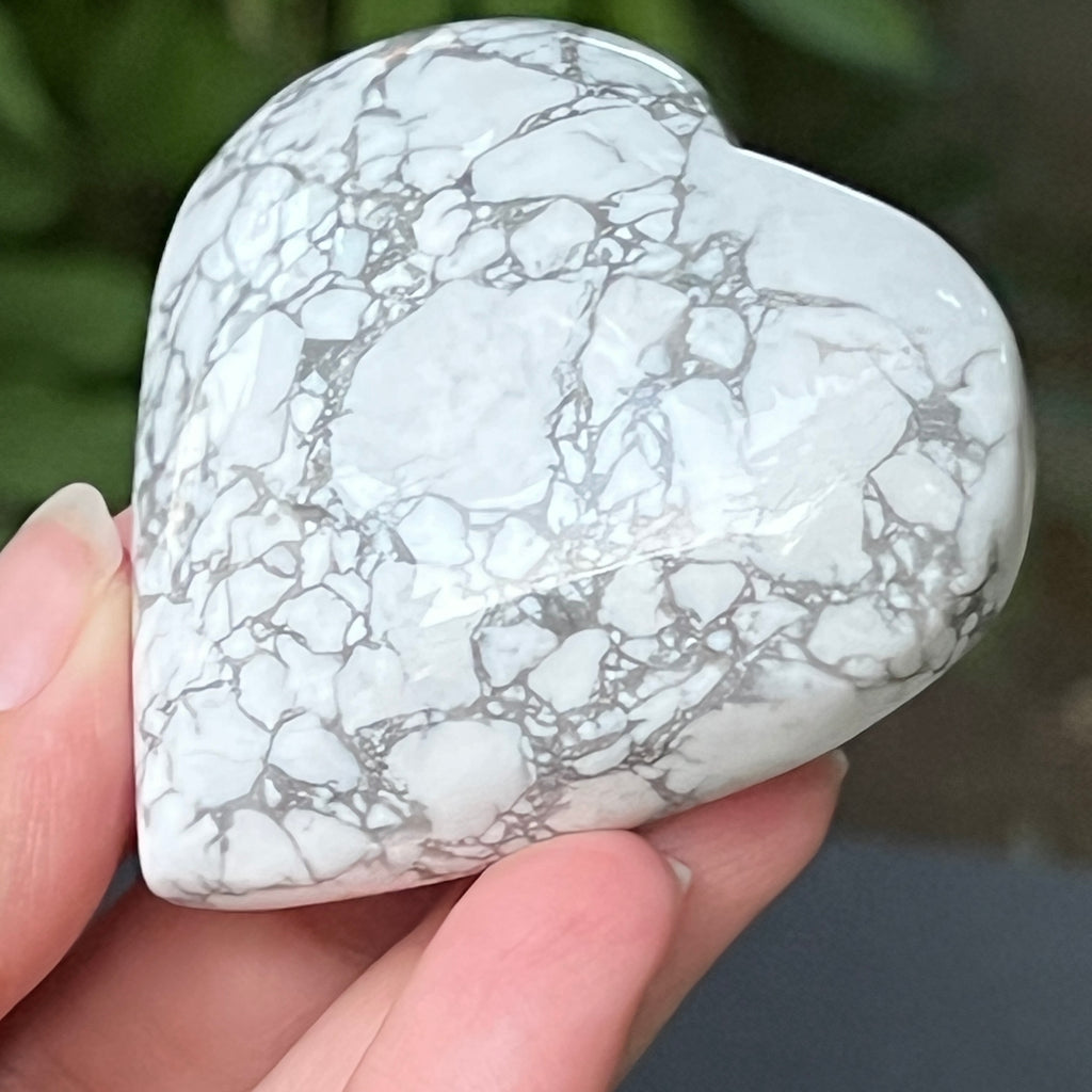 Inima howlit alb model 2, pietre semipretioase - druzy.ro 2 