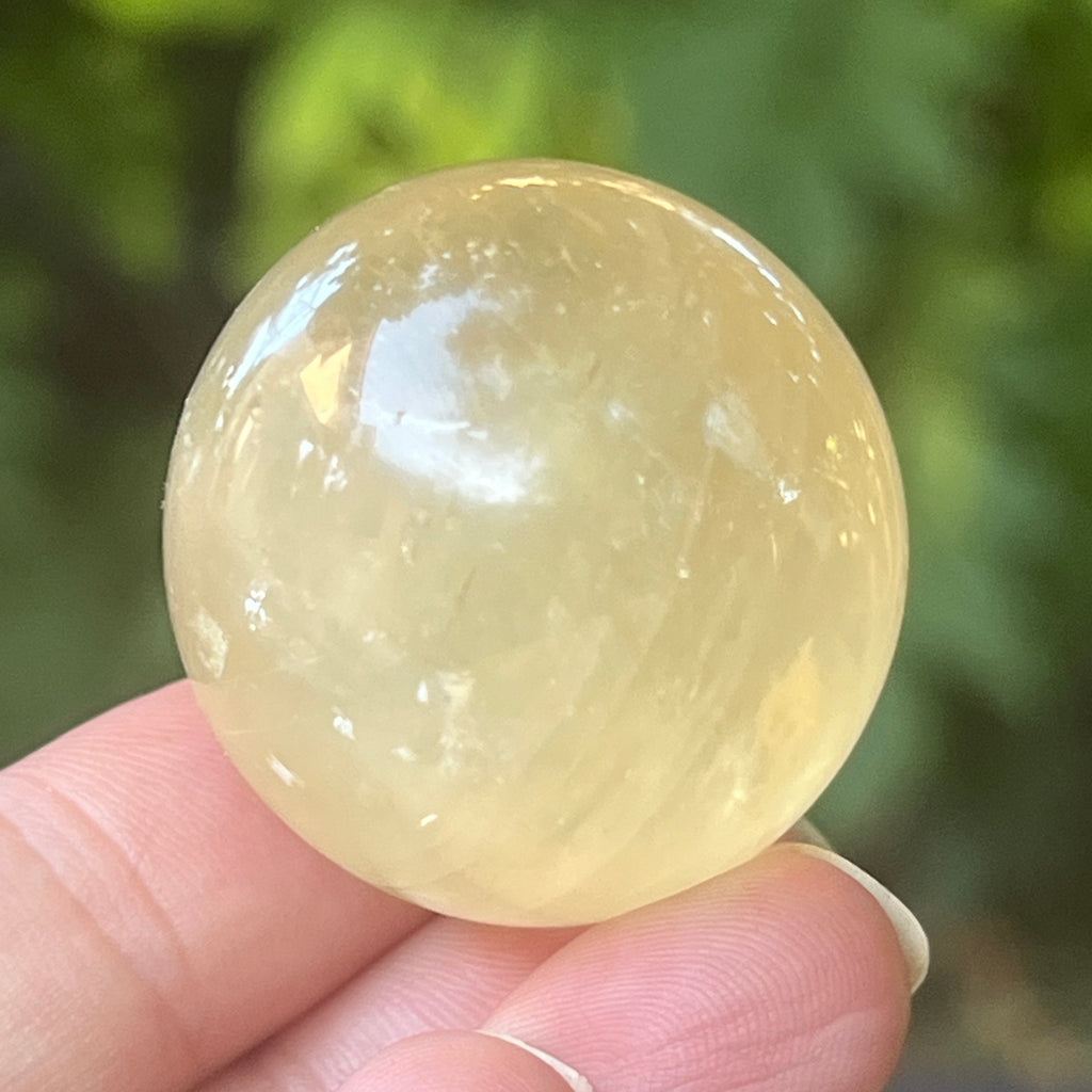 Sfera golden healer, cuart lamaie model 3 cm, pietre semipretioase - druzy.ro 3 