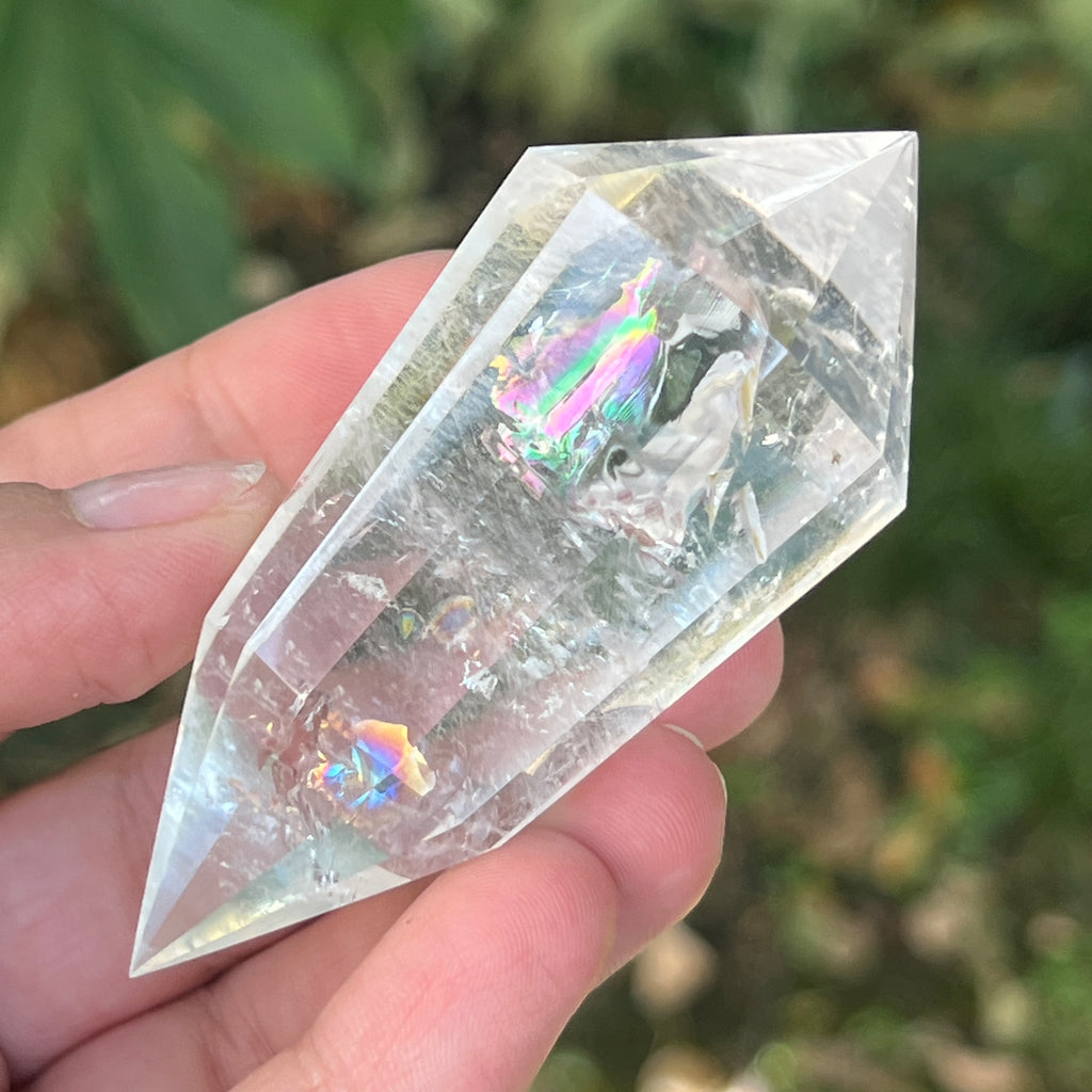 Bagheta cuart vogel, 12 fete, Brazilia model 34, pietre semipretioase - druzy.ro 6 