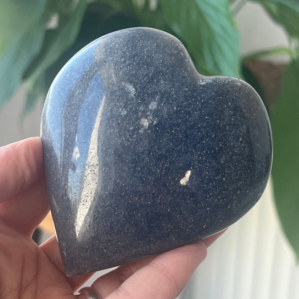 Inima lazulit din Madagascar | Model 6, pietre semipretioase - druzy.ro 1 