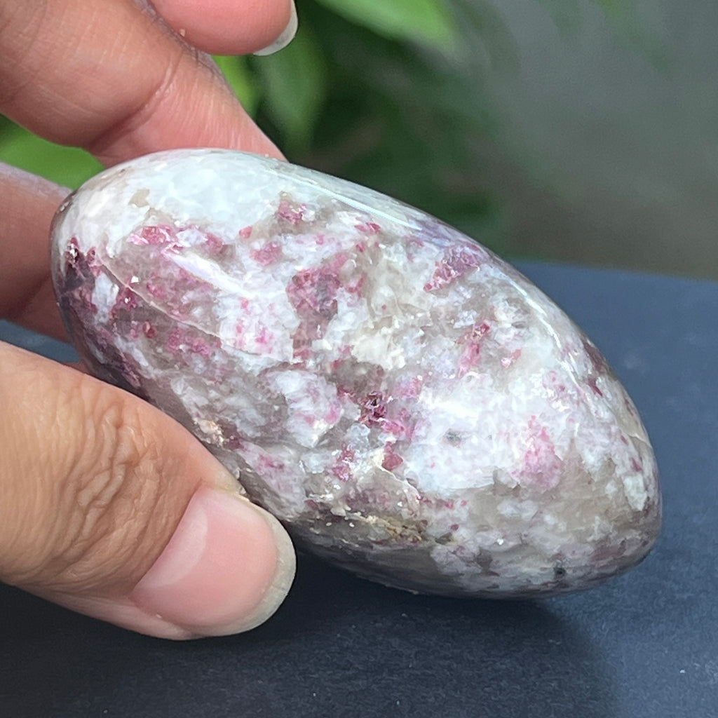 Inima rubelit/ turmalina roz model 2, pietre semipretioase - druzy.ro 3 