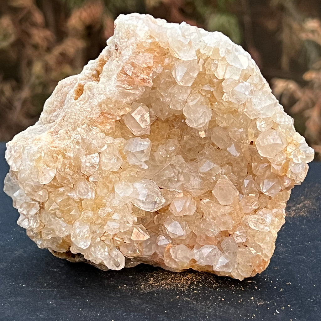 Cluster felie cuart incolor cristal de stanca din Zambia model 4, druzy.ro, cristale 1
