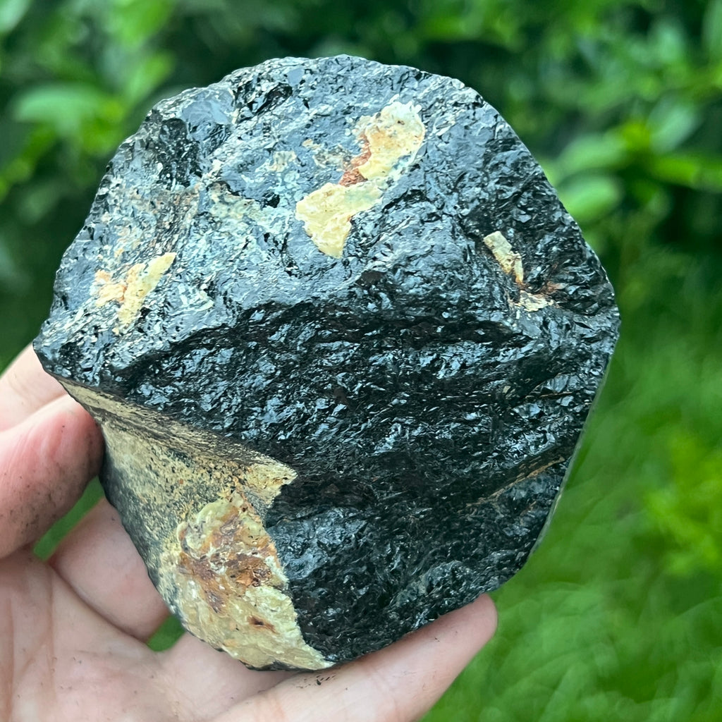 Turmalina neagra piatra bruta L16, pietre semipretioase - druzy.ro 3 