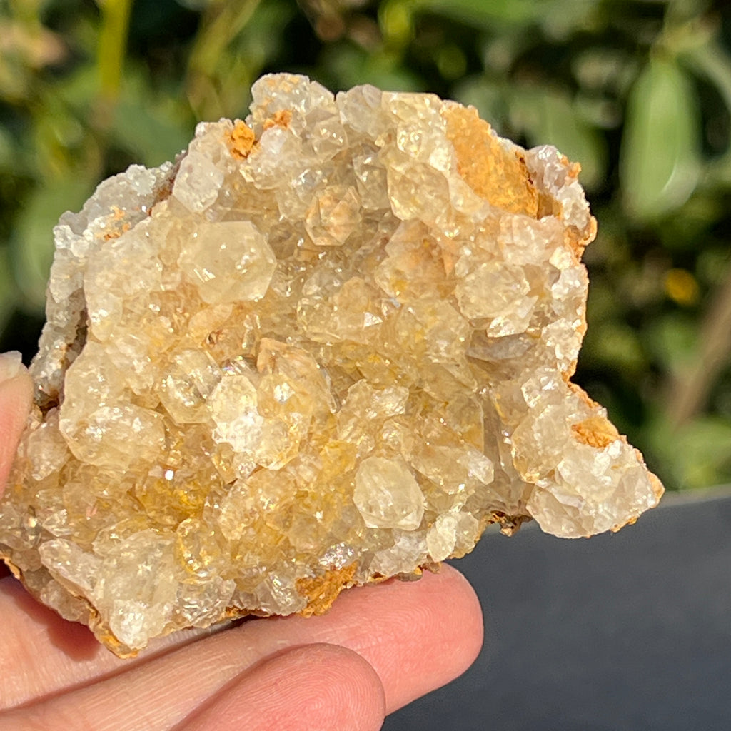 Cluster cuart lamaie Zambia, golden healer model 35, pietre semipretioase - druzy.ro 2 