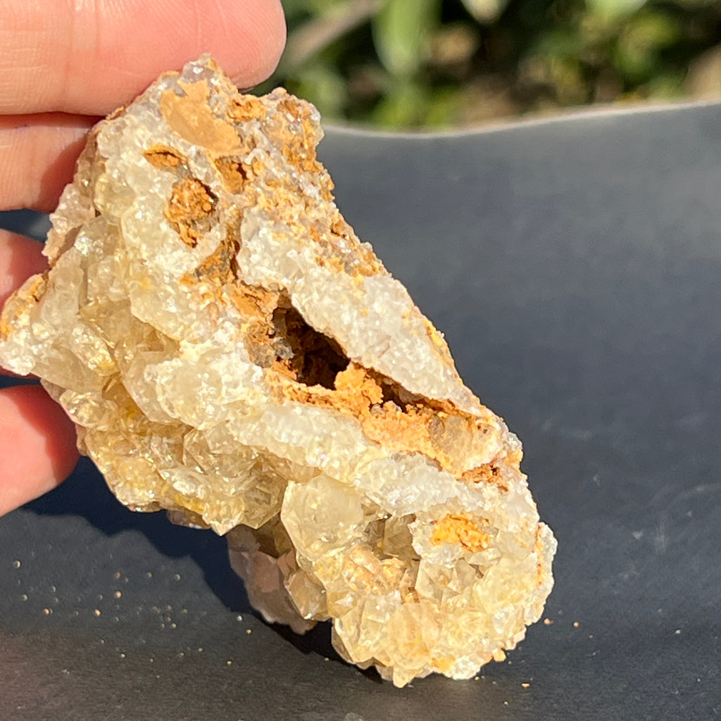 Cluster cuart lamaie Zambia, golden healer model 35, pietre semipretioase - druzy.ro 3 