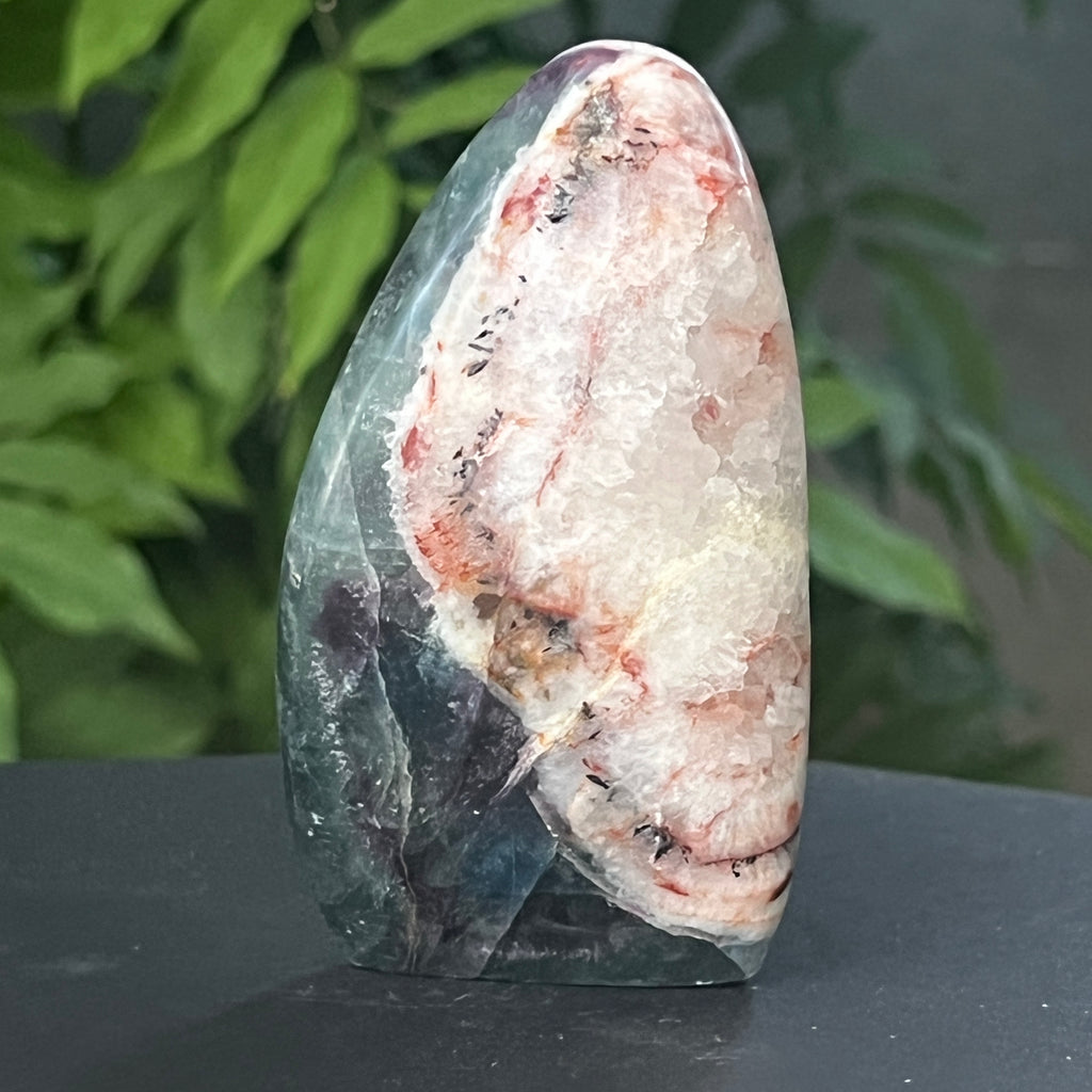 Fluorit verde structura forma libera model 11, pietre semipretioase - druzy.ro 4 