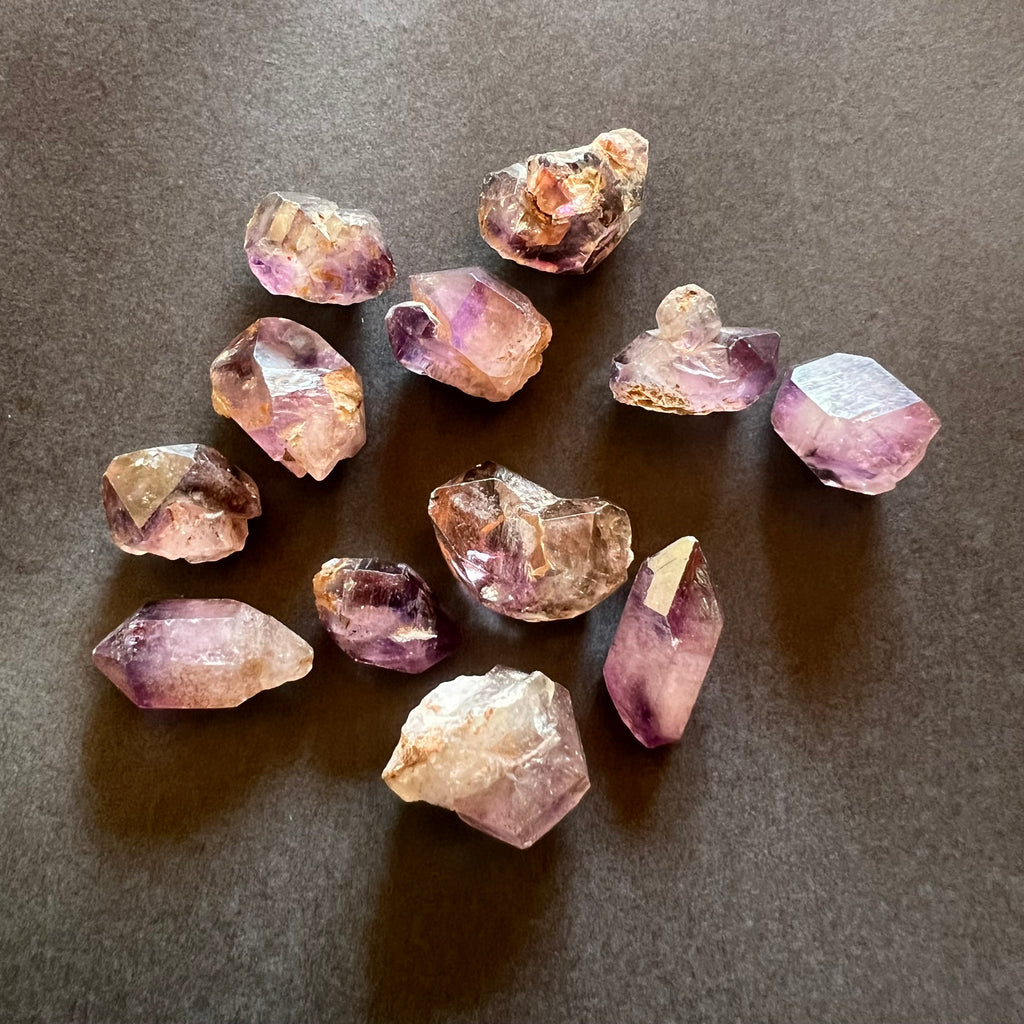 Spartura ametist de mina Brandberg, Namibia, druzy.ro, cristale 2