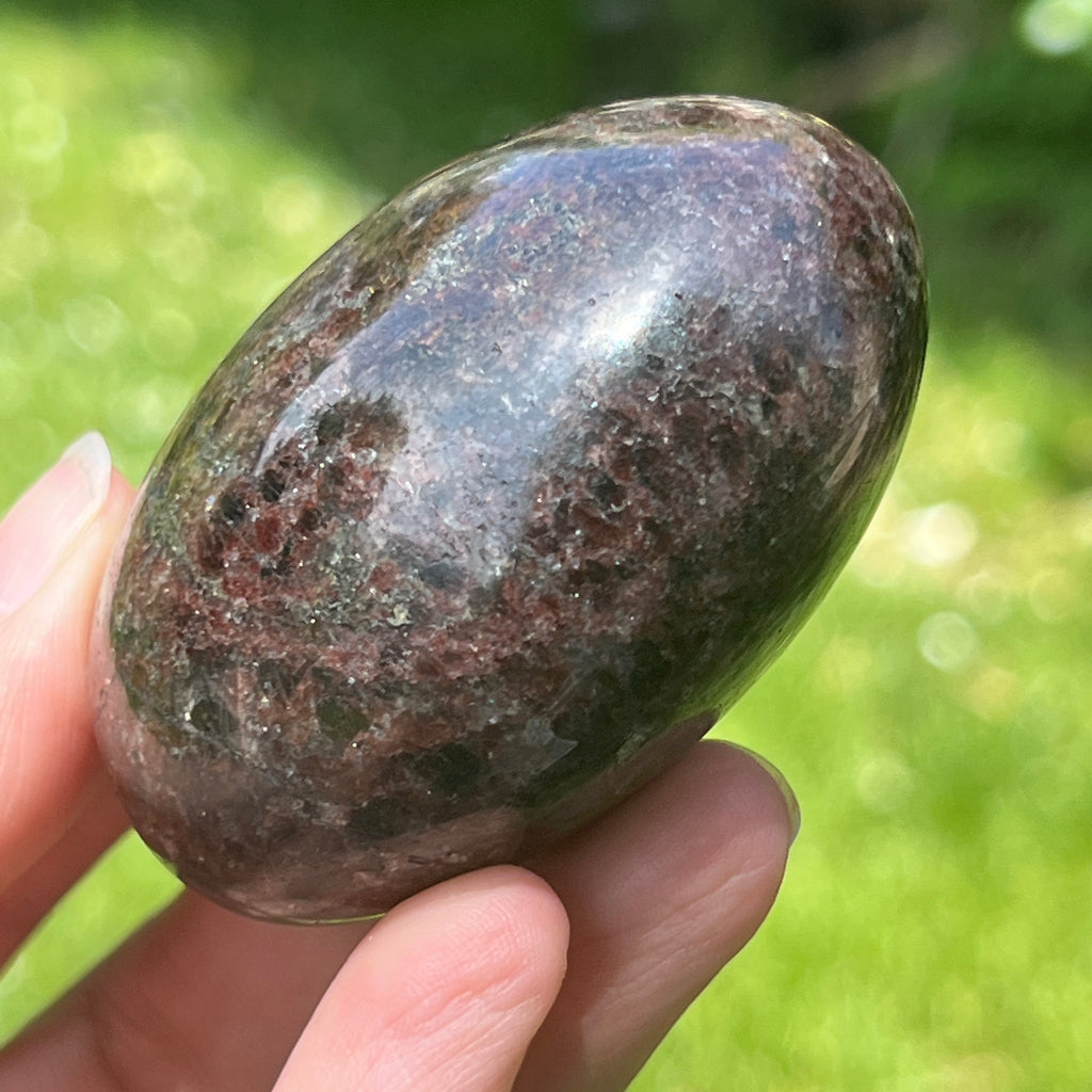 Granat palmstone model 1, pietre semipretioase - druzy.ro 1 